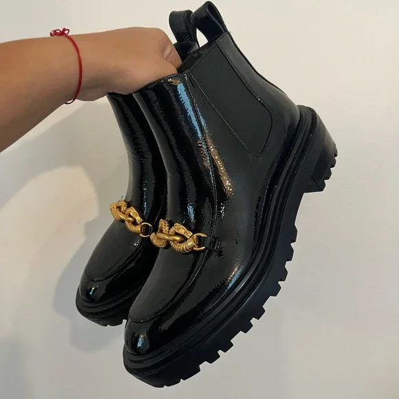 TORY BURCH Jessa Lug Sole Ankle Boot Tory Burch Women's Jessa Lug